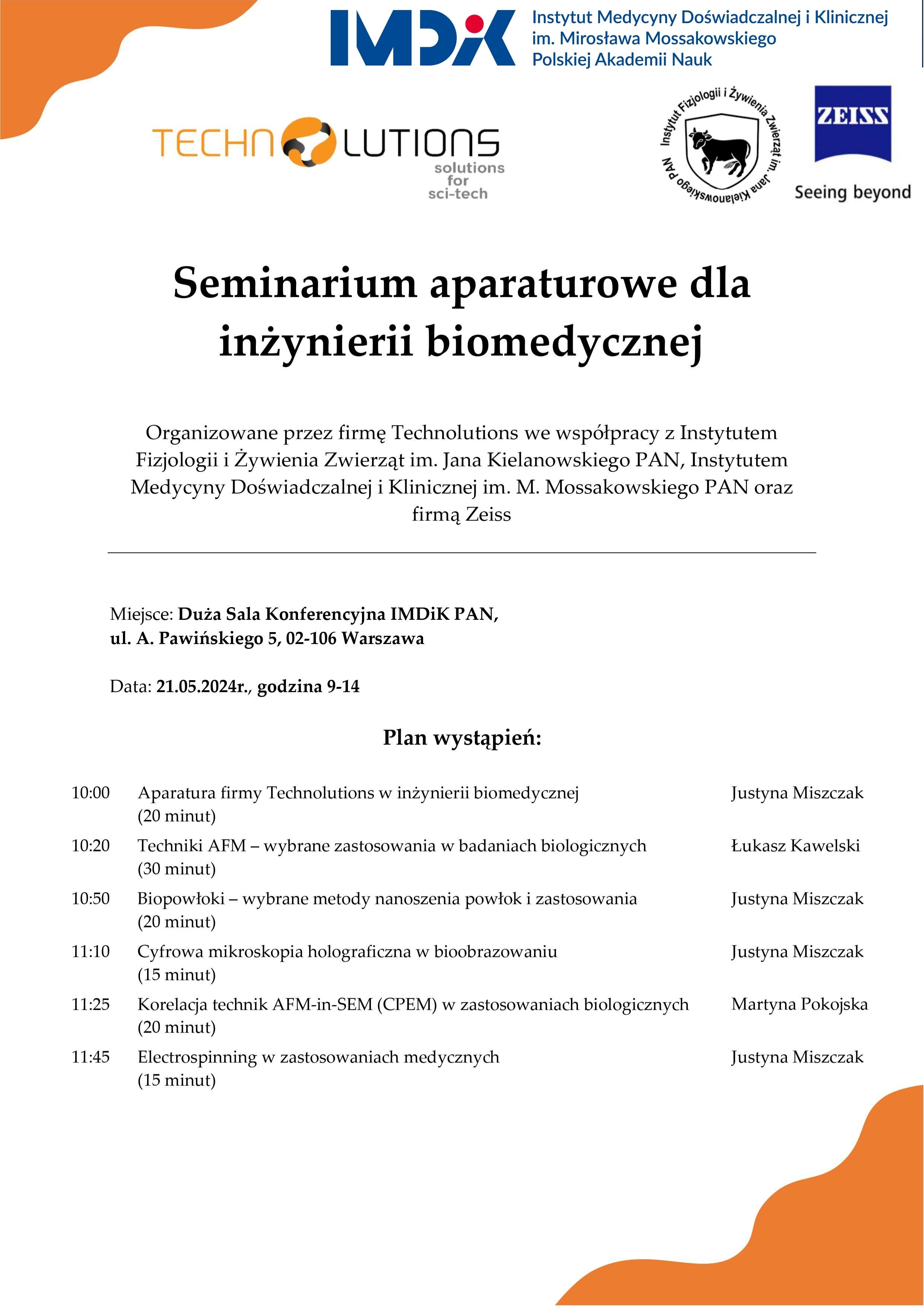 Seminarium aparaturowe s1