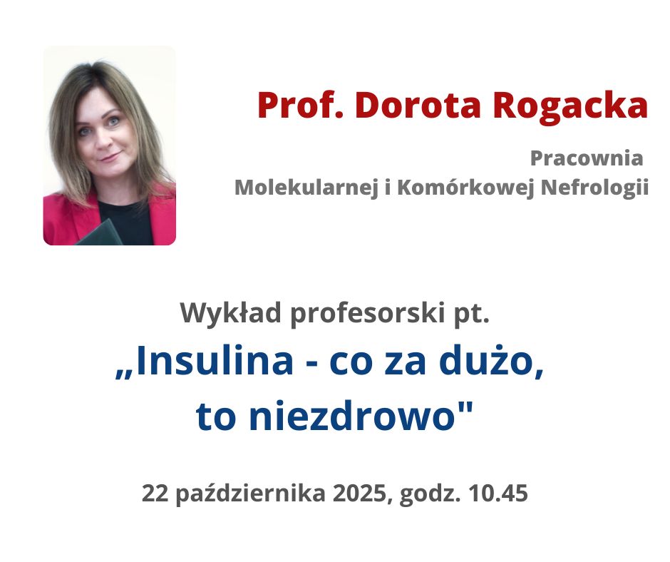 Dorota Rogacka wykład profesorski